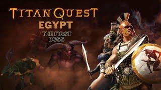 Titan Quest Scarabaeus the desert King Boss (Egypt)