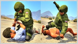 GTA 5 - New Added Gory Fight Moves (Enhanced Melee Combat)