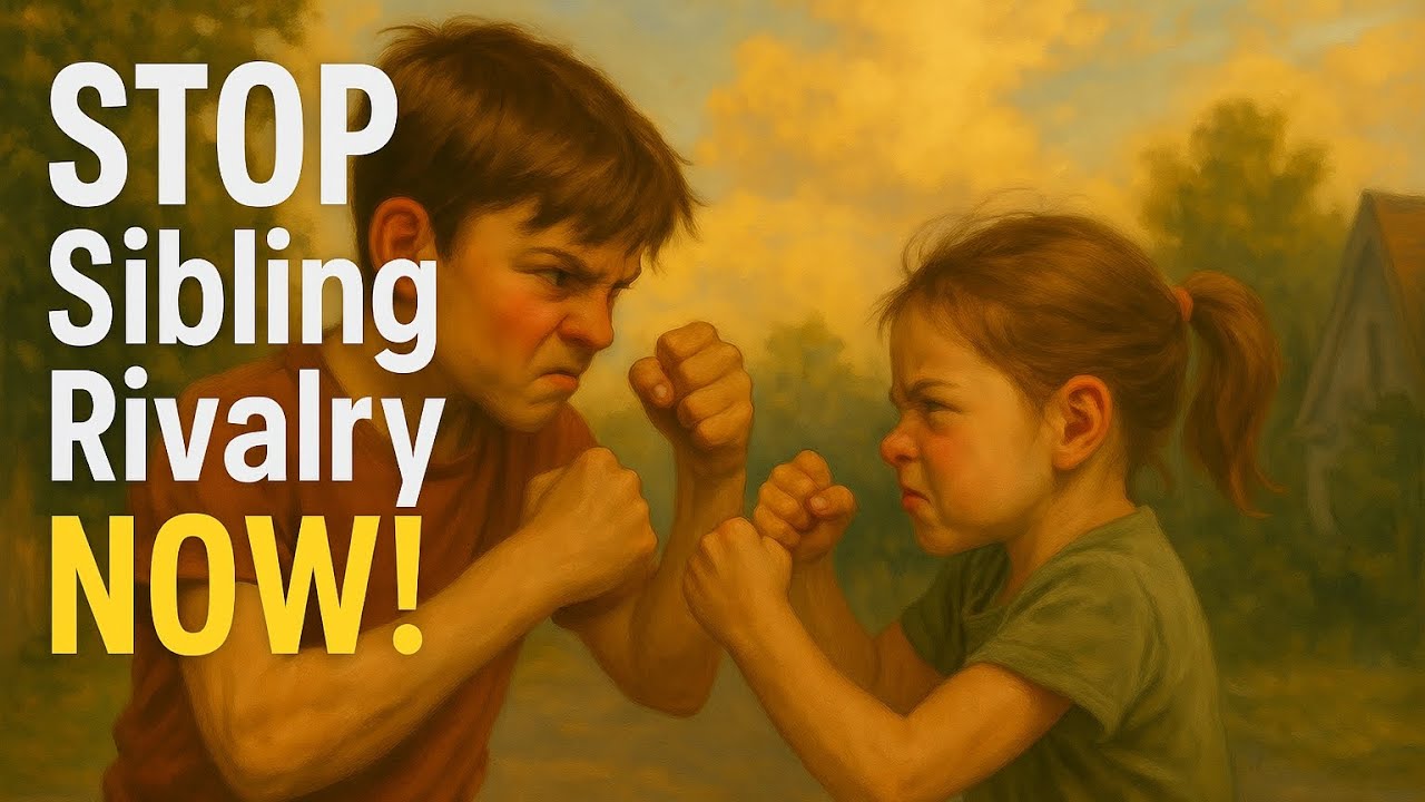 HOW To STOP SIBLINGS RIVALRY For GOOD - YouTube