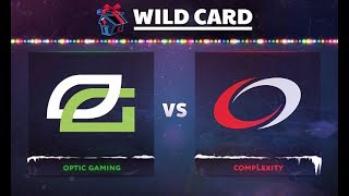 OpTic vs compLexity Game 2 - DOTA Summit 8: Wild Card Semifinals - @EE @Adam @Fogged @Blitz