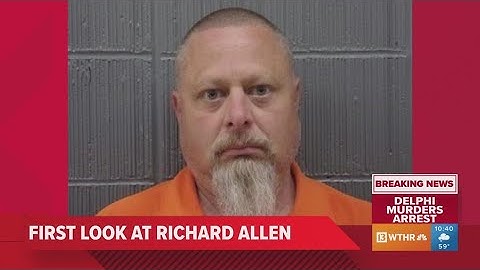 First official look at murder suspect Richard Allen