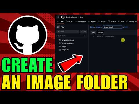 How To Create An Image Folder In GitHub (2026) (Quick And Easy Guide)