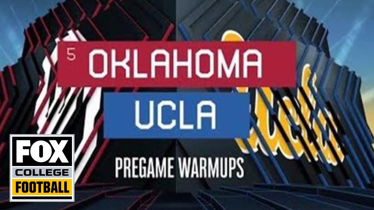 Oklahoma at UCLA Pregame Warmups | FOX COLLEGE FOOTBALL