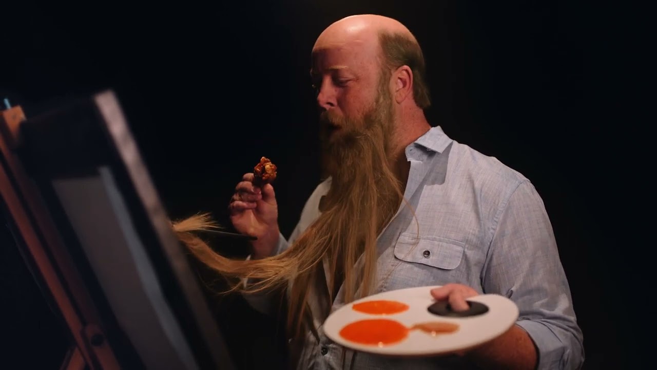 Blonde Beard's Buffalo Sauce Presents "FINE ART" & Chicken Wings!
