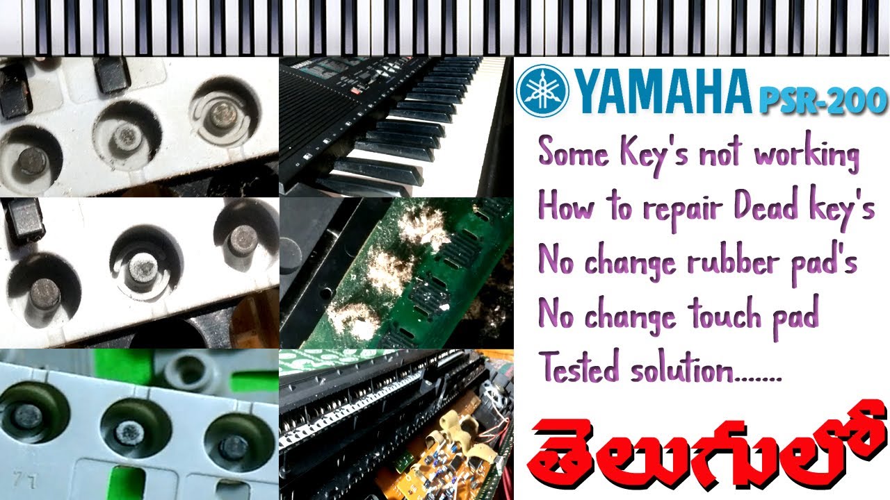 repairing yamaha psr 293