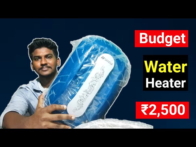 Budget Water Heater Unboxing | Sansui Azure 5L Unboxing in tamil - YouTube