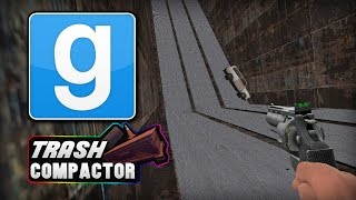HOW DID I DO THAT! (Garry's Mod Trash Compactor)