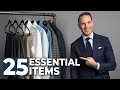 The ultimate beginners capsule wardrobe  25 mens wardrobe essentials
