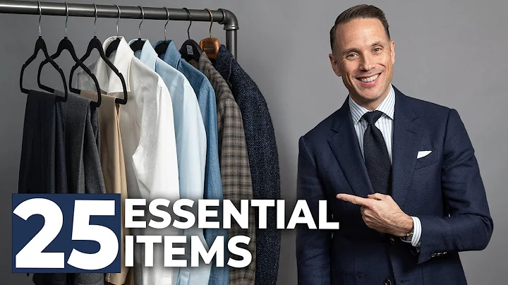 The ULTIMATE Beginner’s Capsule Wardrobe | 25 Men’s Wardrobe Essentials - DayDayNews