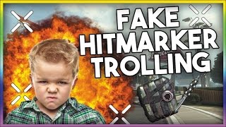 FAKE HITMARKER TROLLING! (Funny Reactions, RiverSkux, I get billed TWICE!)