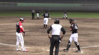 20140506 FD vs ソフトバンク 3回裏 高知市営球場