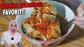 BAKWANNYA BANYAK VARIAN ADA REBUS GORENG!! BAKSO MALANG SEDERHANA