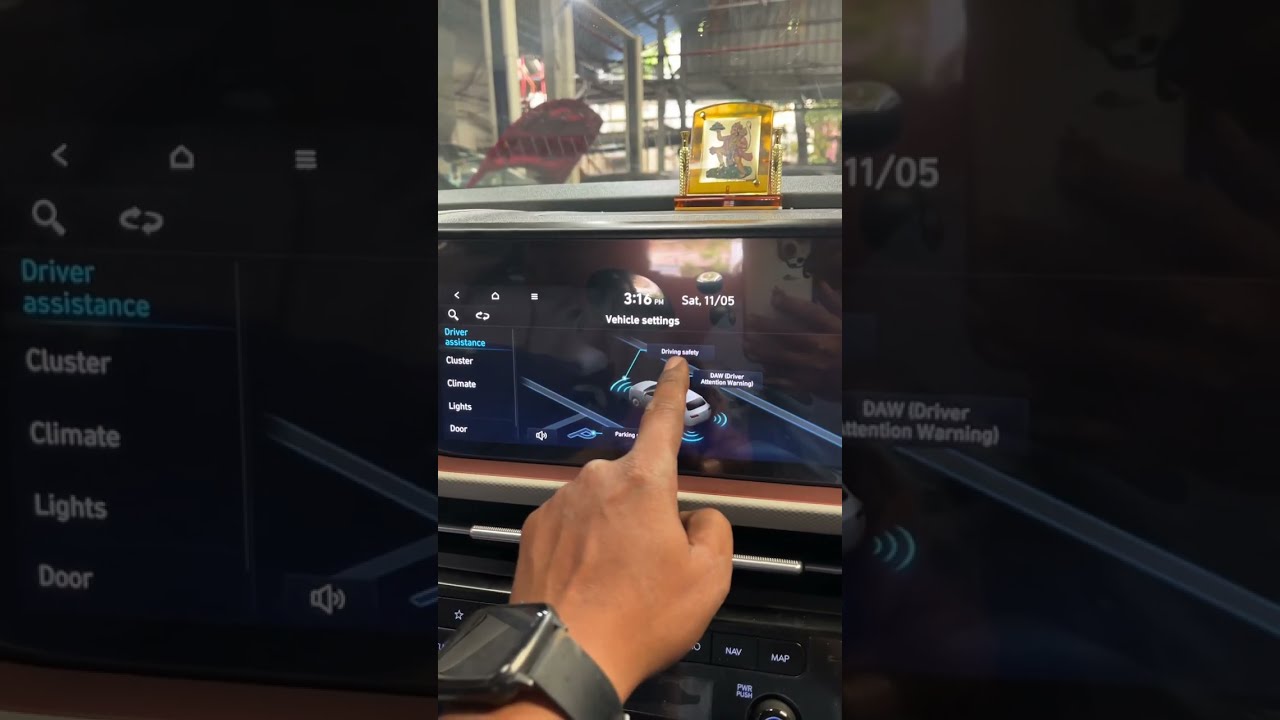 Hyundai new creta Forward collision on/off activation and deactivation