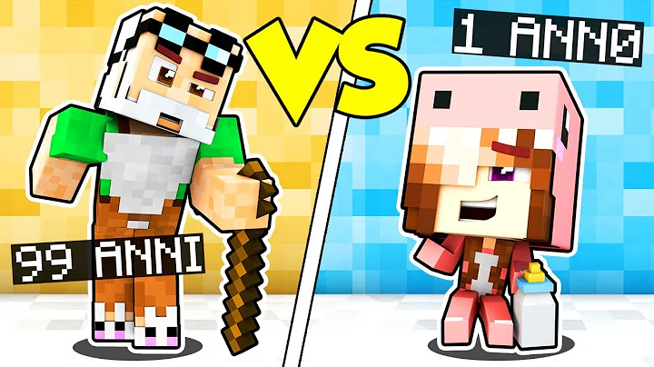 ANNA BAMBINA contro LYON VECCHIO su MINECRAFT!