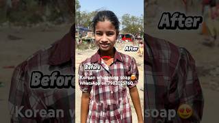 Korean whitening soap😍#skincare #youtube #ytshortsvideo #ytshorts #viral #trending