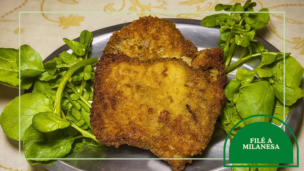 Filé à Milanesa Sequinho e Crocante 🥩 | Clássico que Nunca Falha