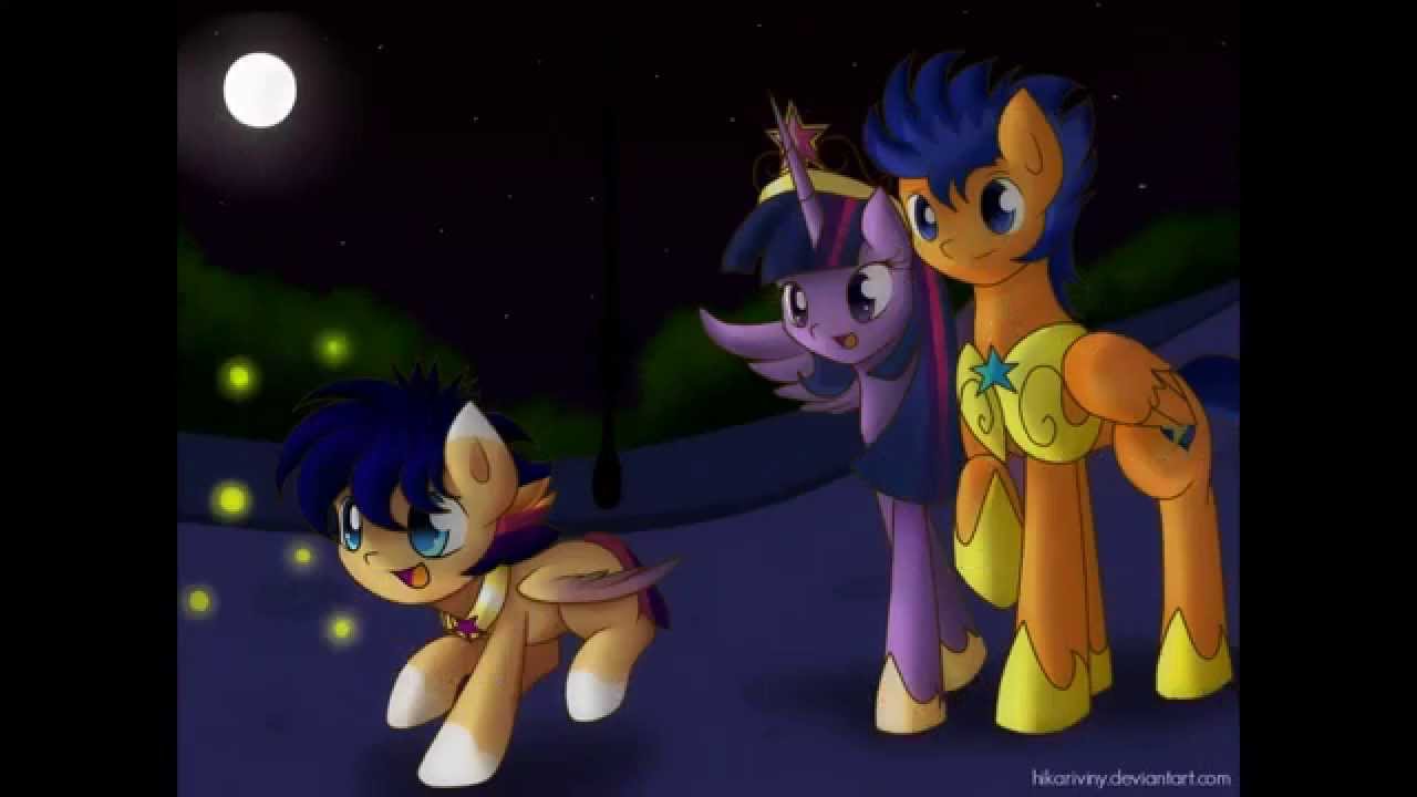 El amor de twilight sparkle y flash sentry - YouTube