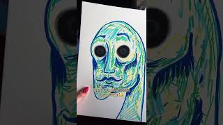 #horror #art #artwork #creepy #artist #painting #creepyart #weirdart #horrorart #scaryart #scary