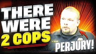 Cop Lies Under Oath EXPOSED for Perjury