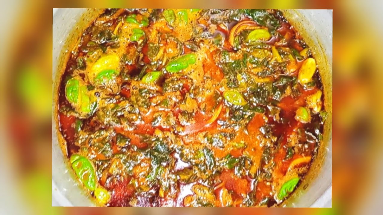 #LuckysKitchen #29 : Sauce à base de feuilles de taro ( #kontomirestew ) façon Lucky😋 || LuckyLuc