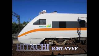 台鐵TEMU1000太魯閣號 啟動音【日立IGBT-VVVF】