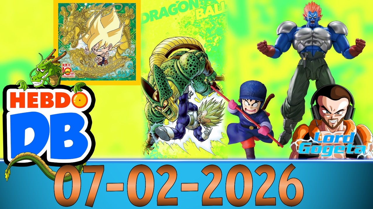 De la carte, du stickers, de la figurines, ... Hebdo DB du 06/02/2026