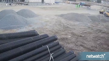 Netwatch In Action -  3 intruders attempt to access construction site