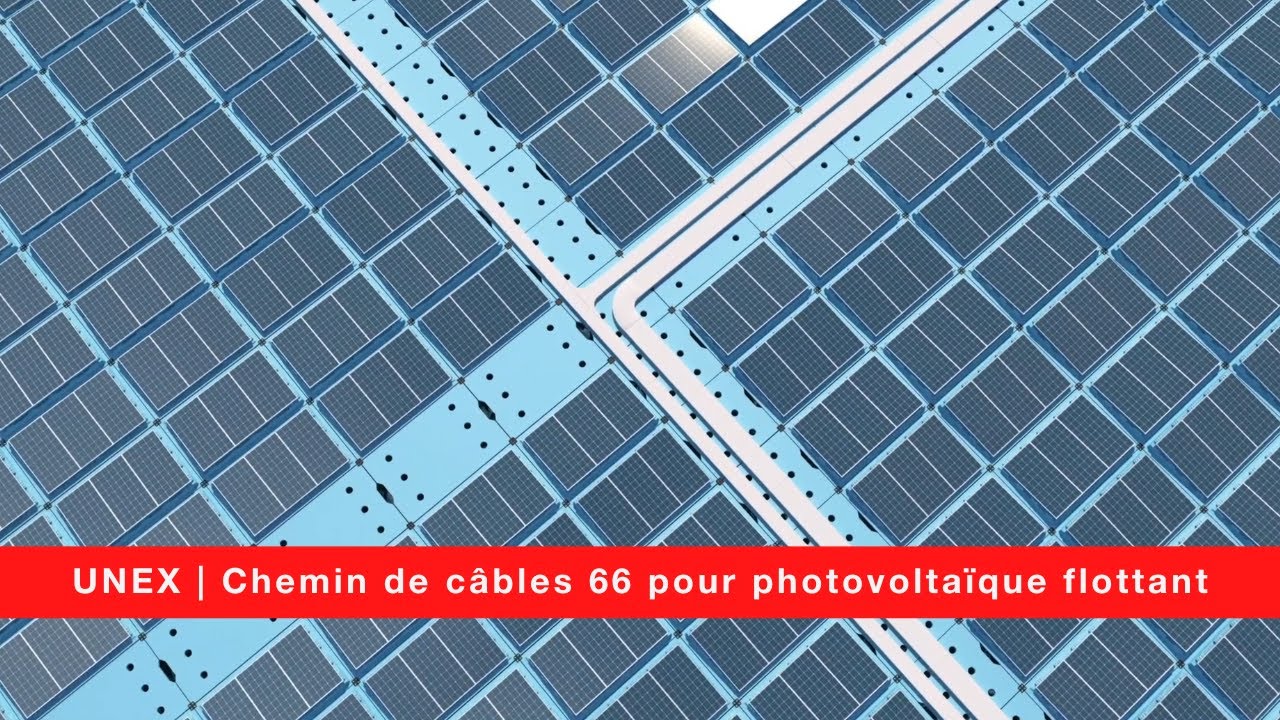 Chemin de câble - Gestion multicâble pour câbles de Panneaux Solaires