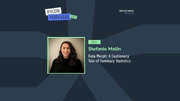 PyCon PT 2025 | Data Morph: A Cautionary Tale of Summary Statistics