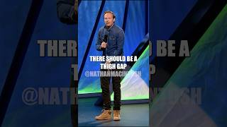 Couple thoughts on thigh gaps, plus size women and Victorias Secret #jokes #funny #plussize #comedy