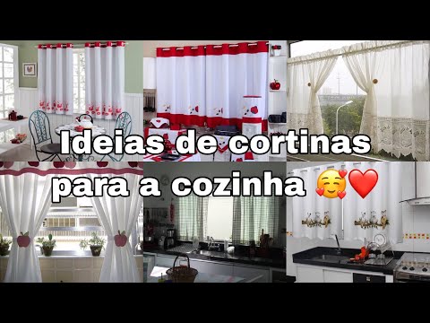 47 idéias de cortina para cozinha (status casei)