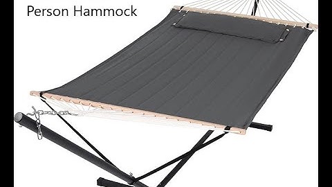 Suncreat Two Person Hammock - Setup and Review