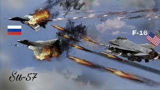 13 นาทีที่แล้ว! นักบิน F-16 ของสหรัฐฯ ซุ่มโจมตีเครื่องบินรบ Su-57 ของรัสเซีย มุ่งหน้าสู่ชายแดน