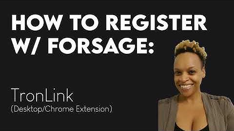 How to Register with Trx Forsage on Desktop