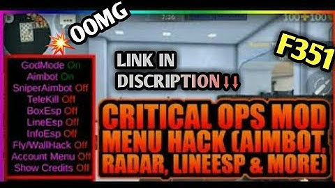 100% WORKING HACK||C OPS MOD MENU RADAR HACK, NO SPREAD, EPS LINE & MANY MORE