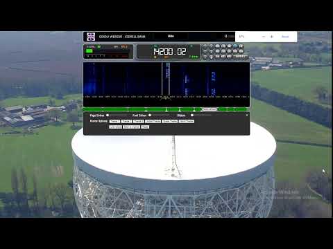 Jodrell WebSDR: New layout and latest hints/tips