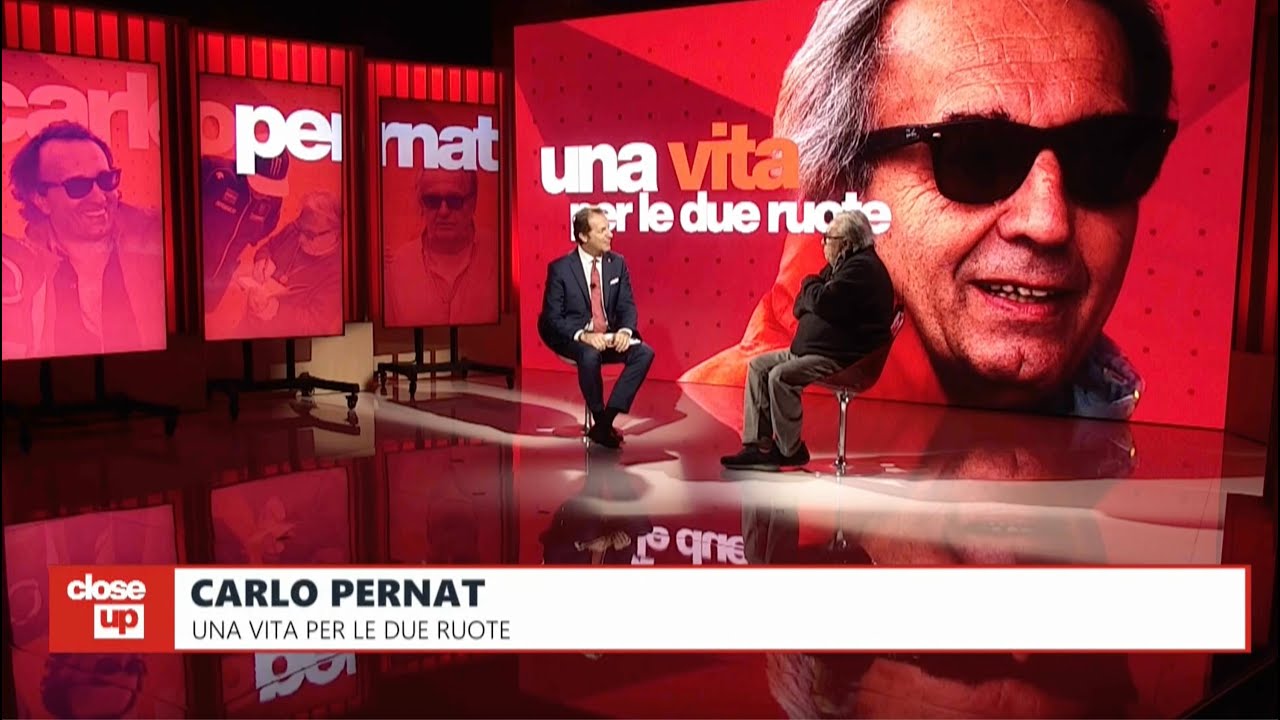 CLOSE UP - ospite CARLO PERNAT, manager storico della MotoGP, nella puntata del 21 nov. 2025
