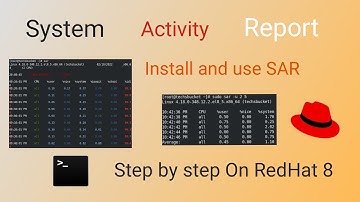 How to install and use SAR in RedHat 8 / CentOS 8