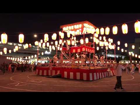 北海盆唄 　東綾瀬公園ハト広場 納涼盆踊り大会 20230825
