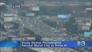 Philadelphia Ranks 2nd-Worst City To Drive In, Study Finds