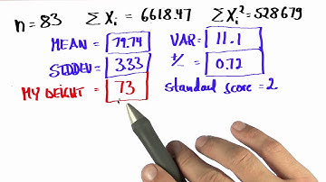 Weight Solution - Intro to Statistics