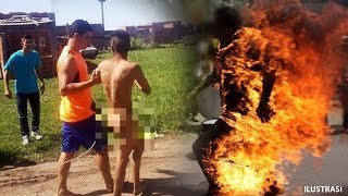 Bocah di Bekasi Ditelanjangi dan Diarak karena Dituduh Mencuri Jaket, Bahkan Diancam Akan Dibakar