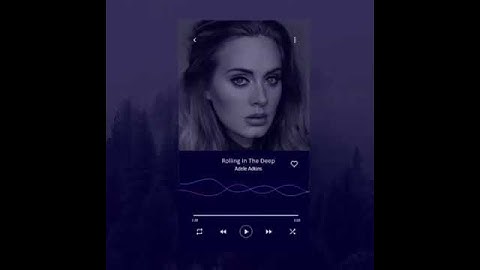 Music Player App Concept in Flutter Tutorial