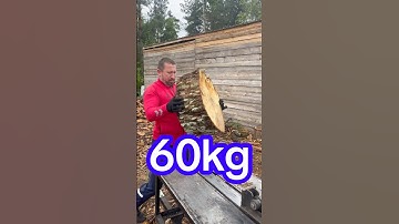 💪 Why I love this log splitter more than a desk job 🛠