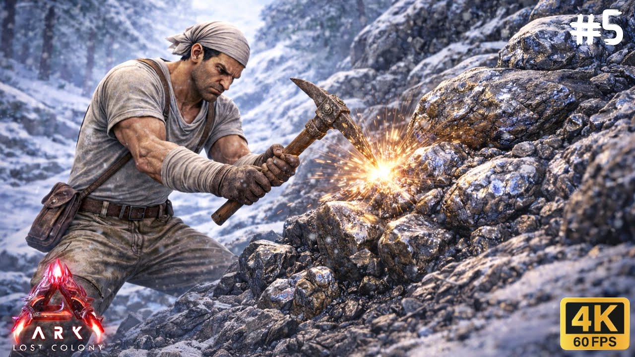 Por fin encontré metal !!  | ARK Lost Colony | Día 5