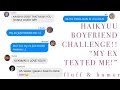 haikyuu boyfriend challenge “my ex just texted me”