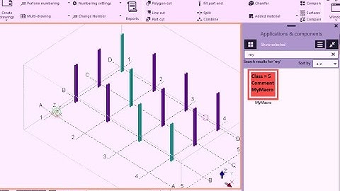 Creating & using custom icons for Tekla macros