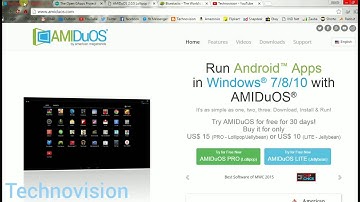 AMIDuOS - The Best of Android on Windows!