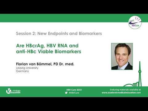 Are HBcrAg, HBV RNA and anti-HBc Viable Biomarkers? - Florian van Bommel, PD Dr. med.
