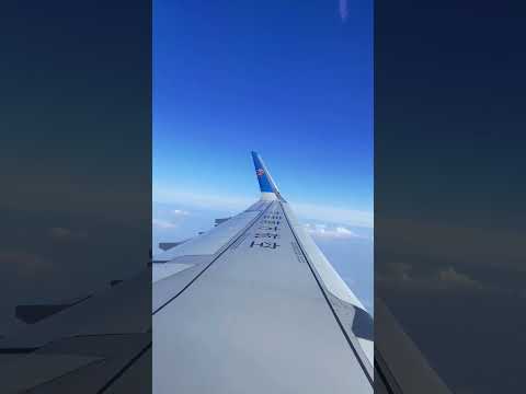 Airbus A321Neo - Wing view - Blue sky - China Southern